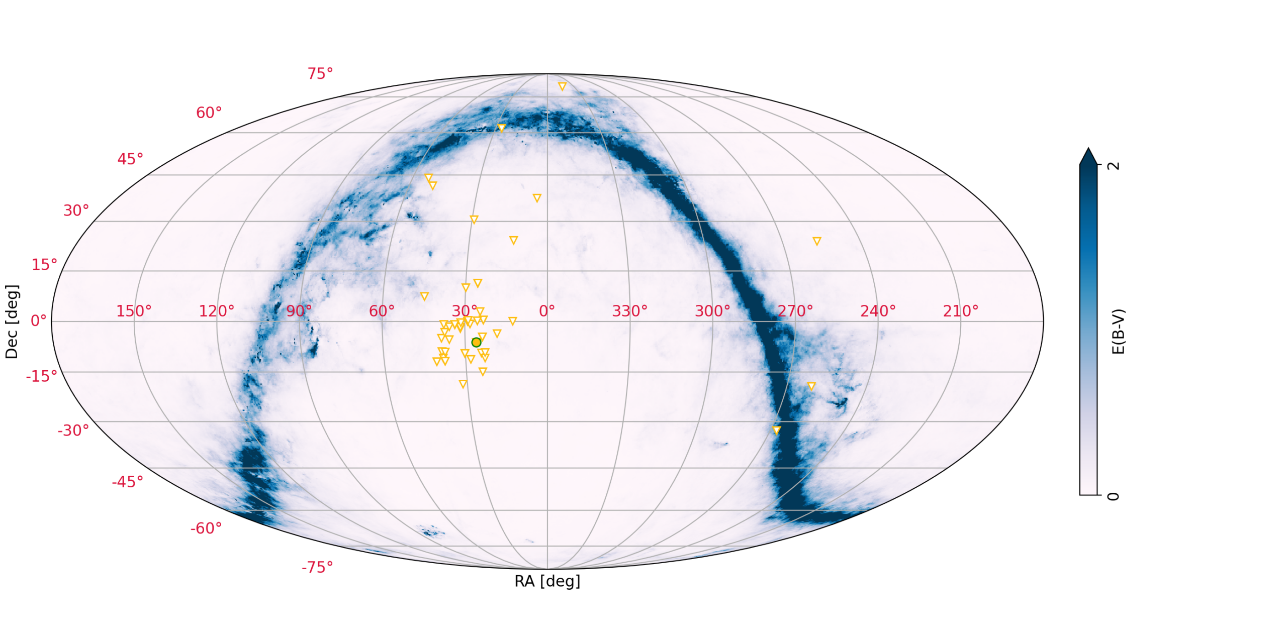 SVOM SkyMap Equatorial